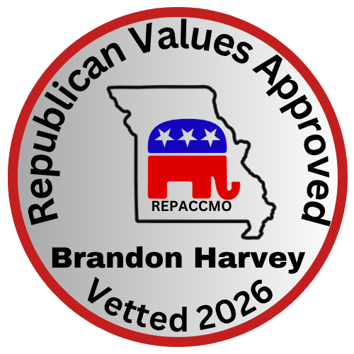 Republican Values Approved Brandon Harvey Vetted 2026